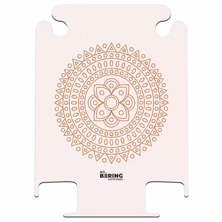 CaseSwap™ - Mandala - Géométrique - Abstrait - Oriental - Marron — 1