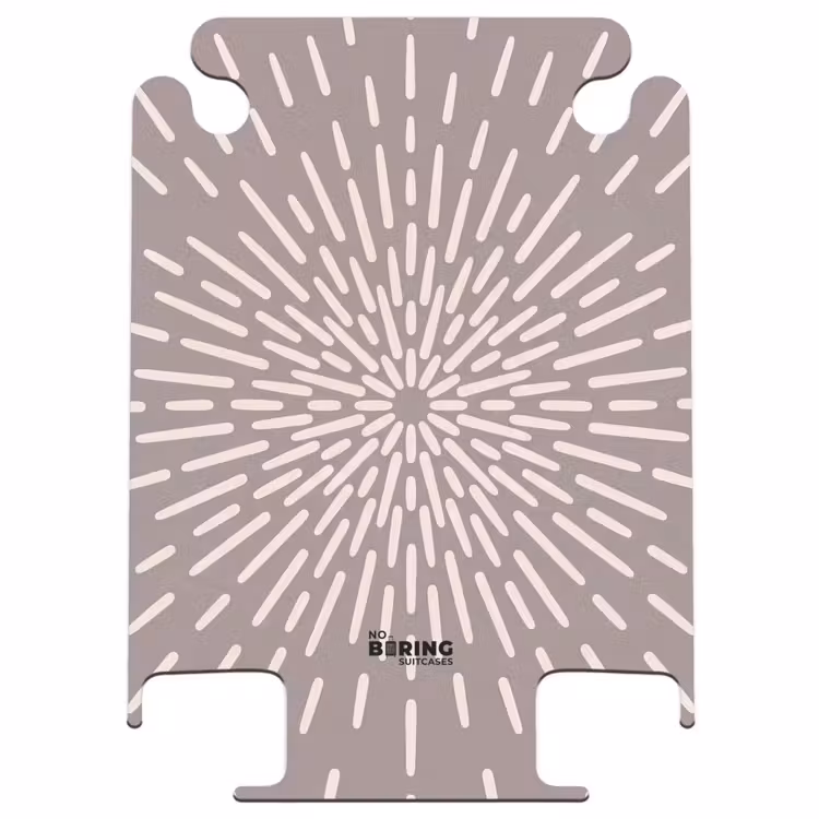 CaseSwap™ - Motif - Rayons - Abstrait - Moderne - Gris — 1
