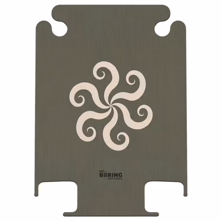 CaseSwap™ - Motif - Spirale - Abstrait - Moderne - Vert — 1