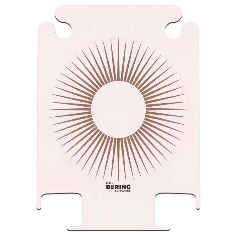 CaseSwap™ - Résumé - Soleil - Symbole - Moderne - Beige — 1