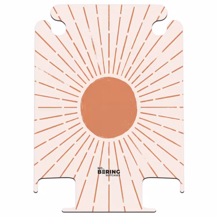 CaseSwap™ - Soleil - Rayons - Abstrait - Terre cuite - Moderne — 1