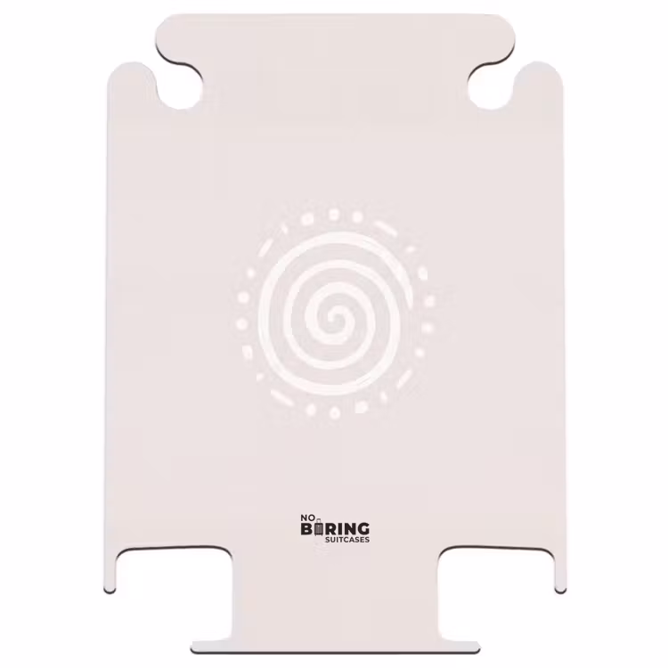 CaseSwap™ - Symbole - Spirale - Abstrait - Minimaliste - Beige — 1