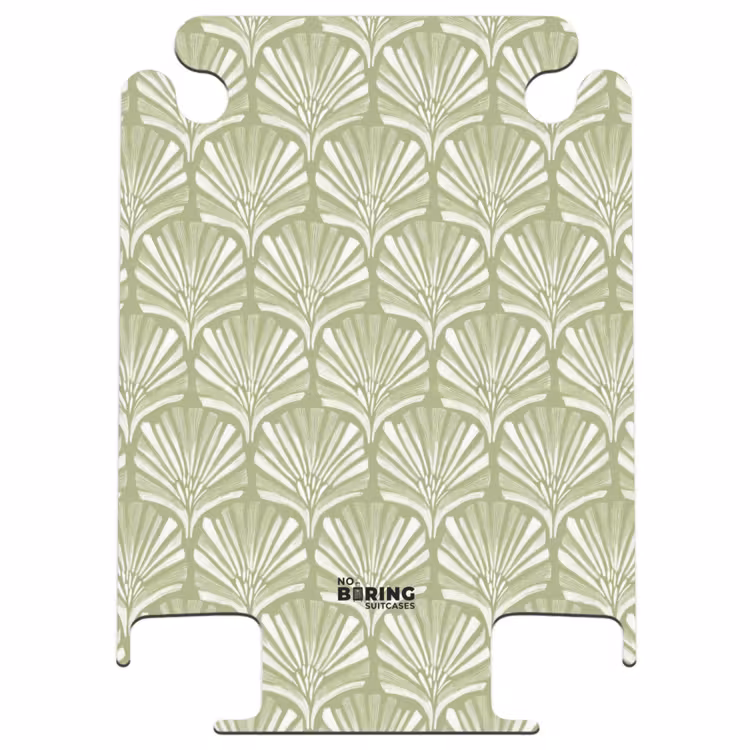 CaseSwap™ - Vert de sauge - Ginkgo biloba - Éventail - Motif — 1