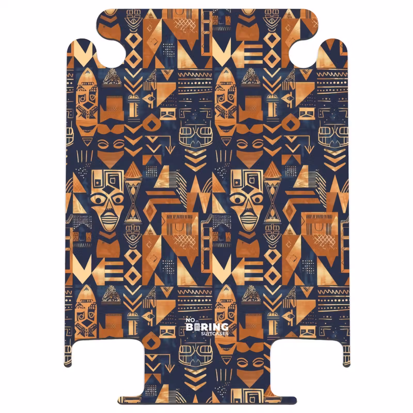 CaseSwap - Bleu nuit - Cuivre - Tribal - Masques — 1