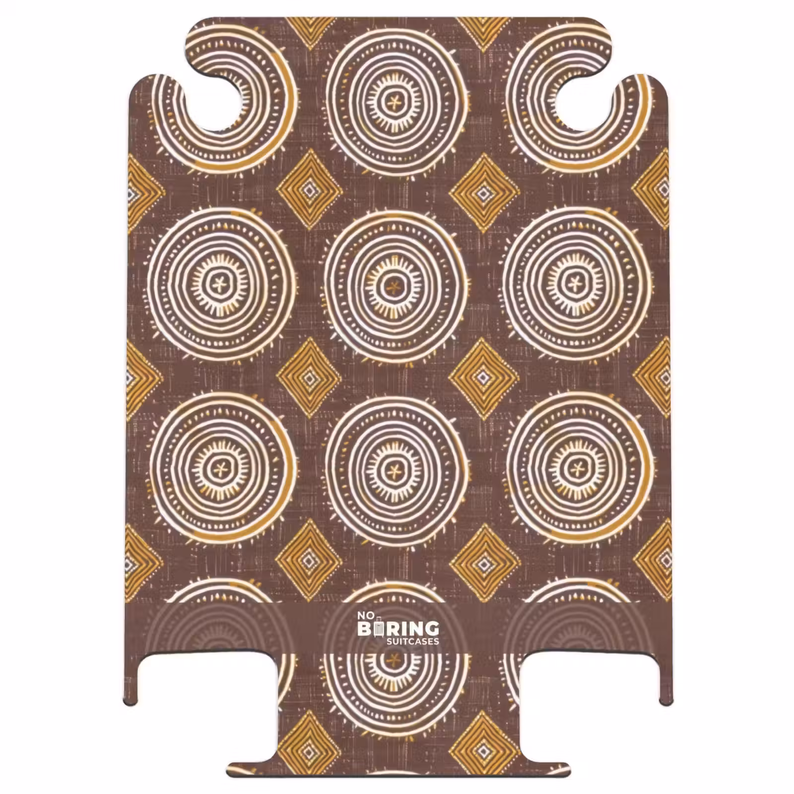 CaseSwap - Marron chocolat - Ethnique - Tribal - Cercles - Motif — 1