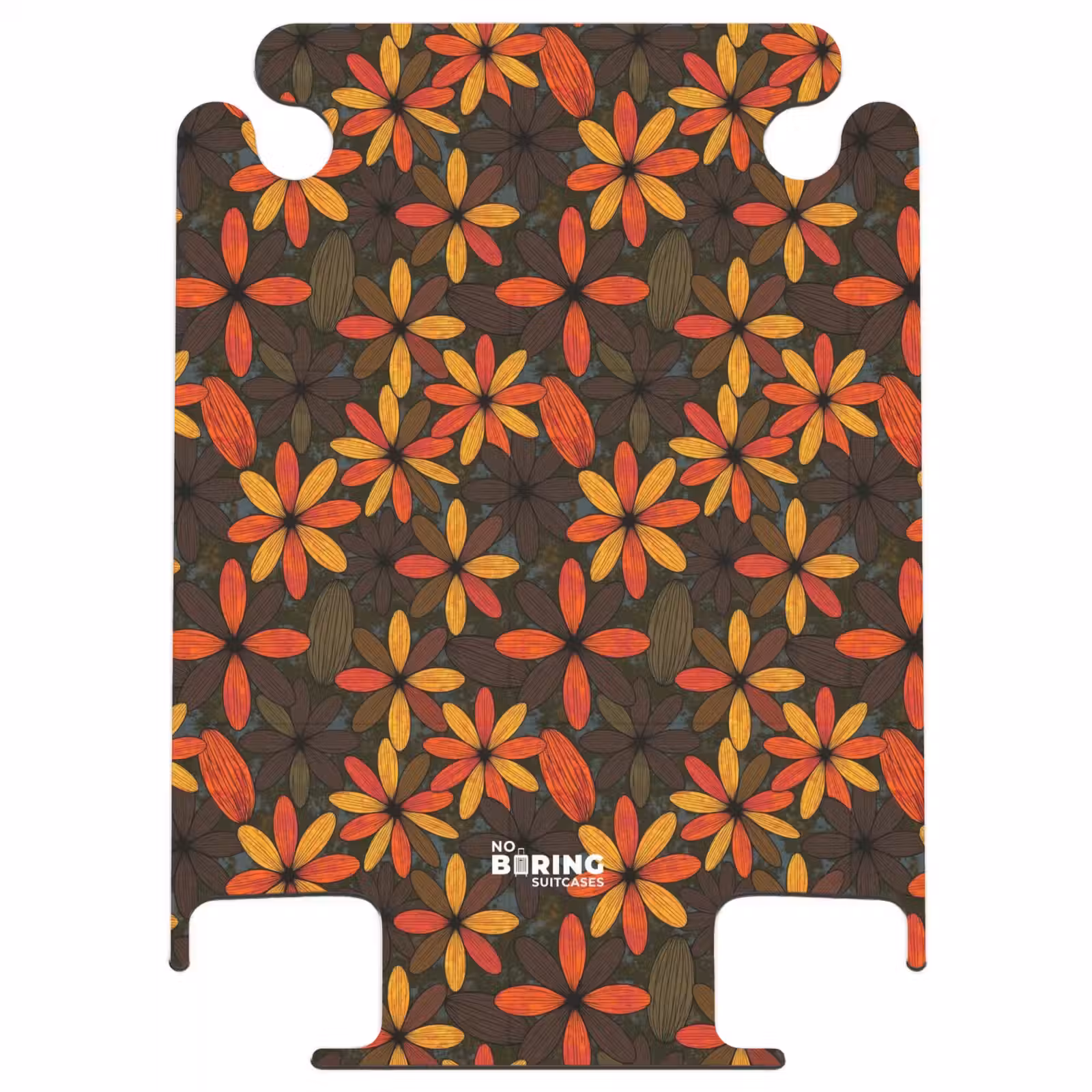CaseSwap™ - Orange - Rétro - Fleurs - Automne — 1