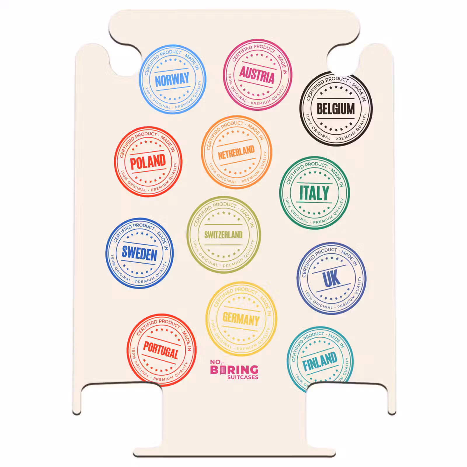 CaseSwap - Pays - Cercles - Coloré — 1