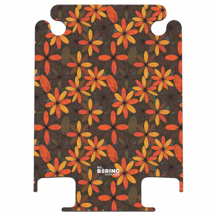 CaseSwap™ - Orange - Rétro - Fleurs - Automne — 1