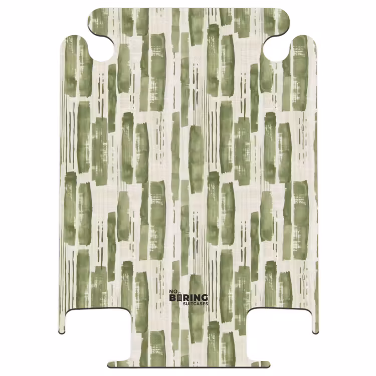 CaseSwap - Vert - Abstrait - Coups de pinceau - Toile de lin - Motif — 1