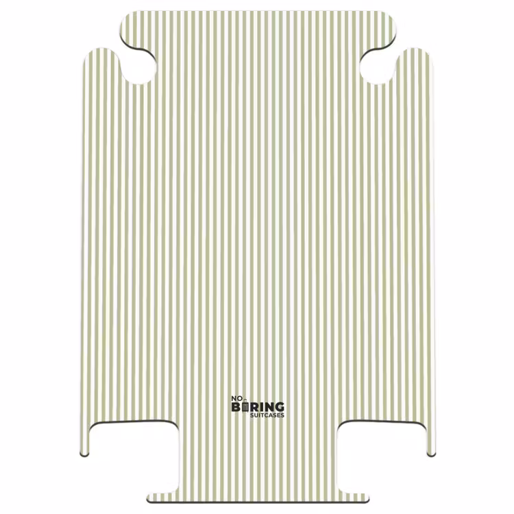 CaseSwap™ - Vert sauge - Rayures - Minimaliste - Motif — 1