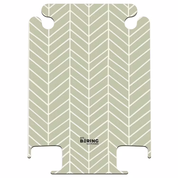 CaseSwap - Vert saule - Chevrons - Géométrique - Motif — 1