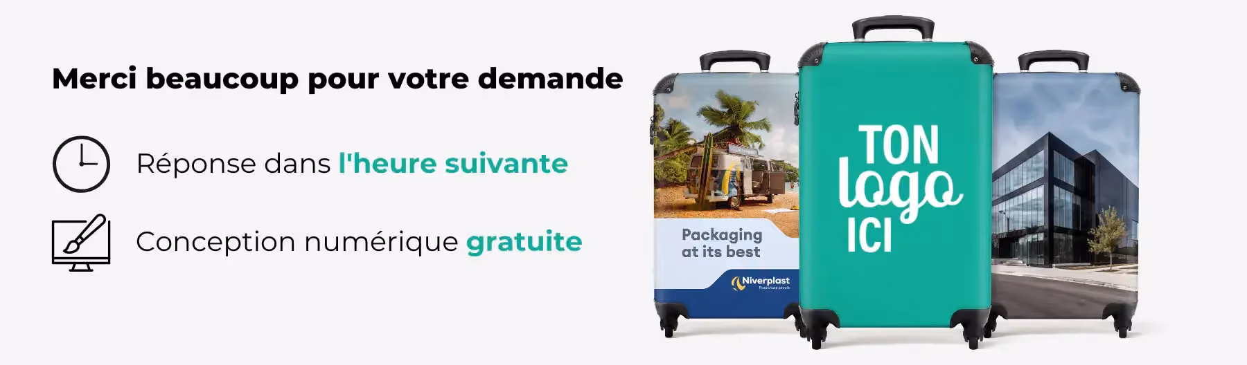Merci beaucoup pour votre demande