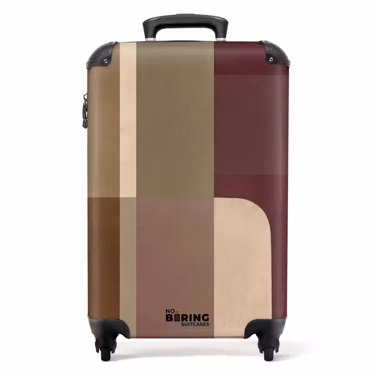 Valise - Plaines - Abstrait - Bordeaux - Lignes — 1