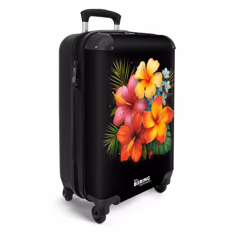 CaseSwap™ - Fleurs tropicales dans un style street art — 2