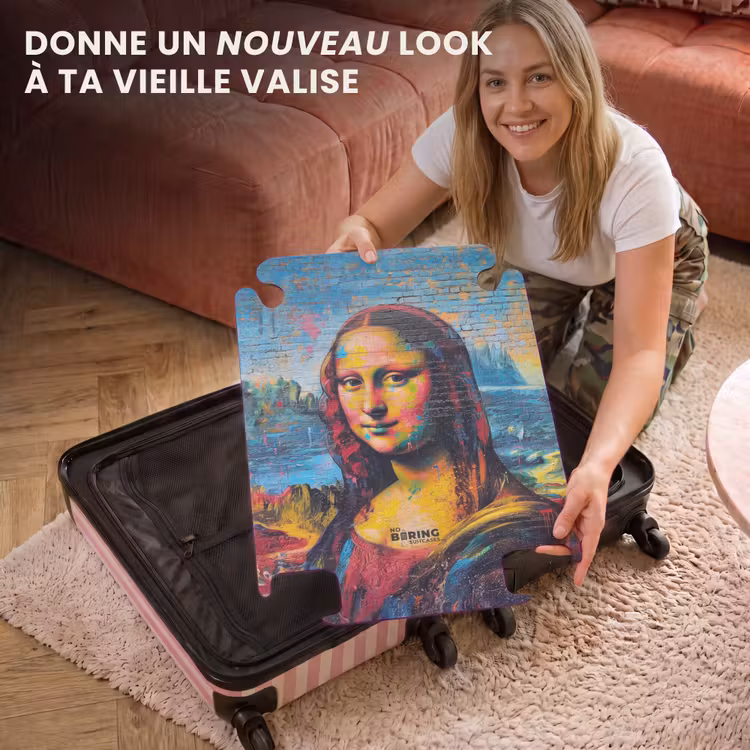 CaseSwap™ - Mona Lisa colorée dans un style graffiti — 3