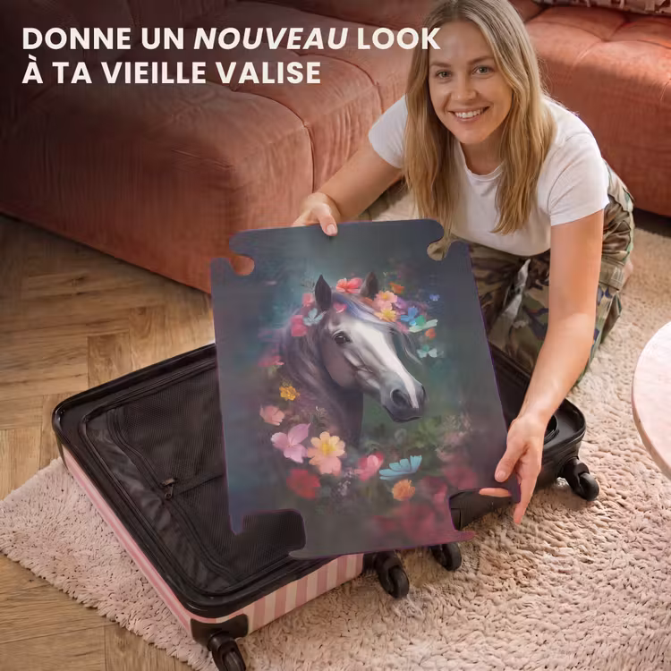 CaseSwap - Valise - Cheval - Nature - Fleurs - Forêt - Animaux — 3