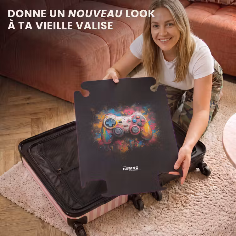 CaseSwap - Contrôleur de jeu couvert de peinture — 3