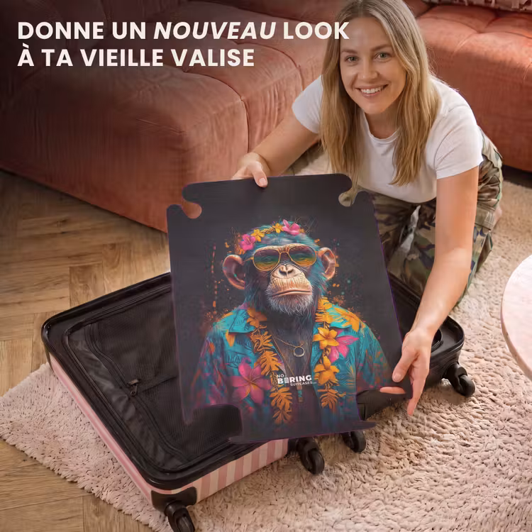 CaseSwap™ - Chimpanzé avec chemisier hawaïen — 3