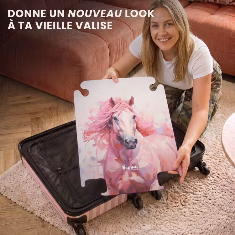 CaseSwap™ - Cheval de course pastel — 3