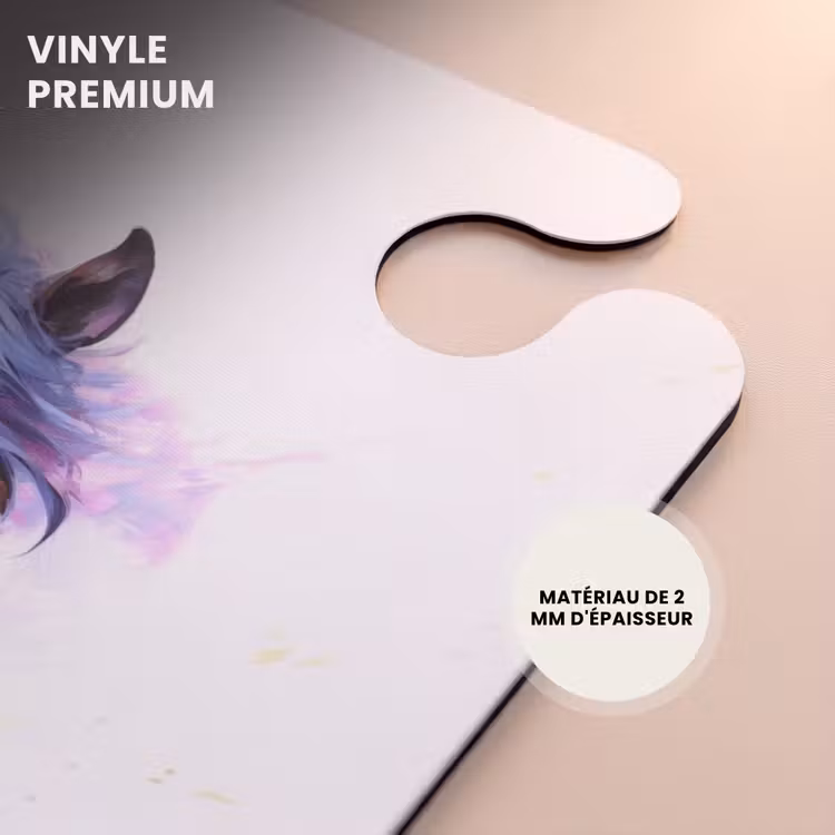 CaseSwap™ - Cheval aquarelle avec crinière violette — 5