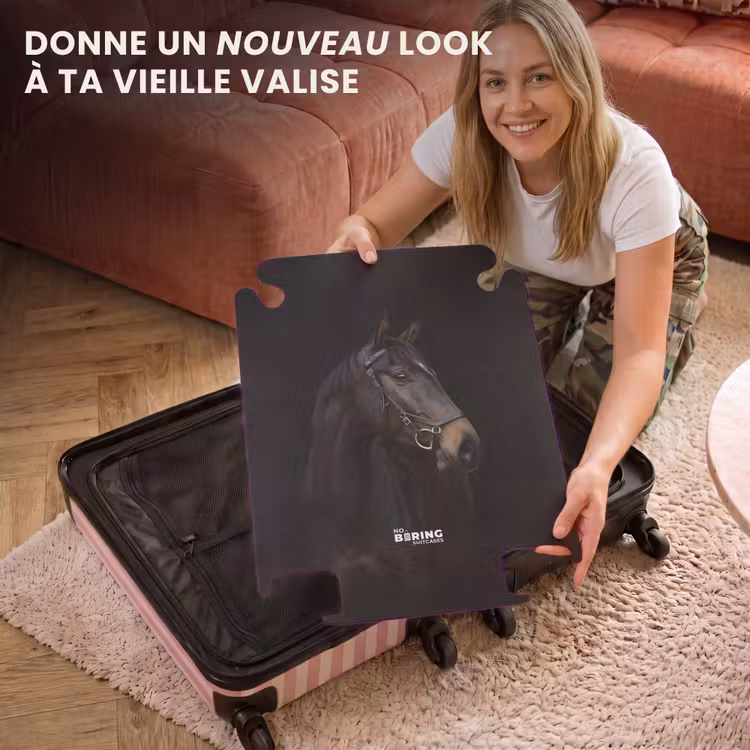 CaseSwap - Cheval noir élégant — 3