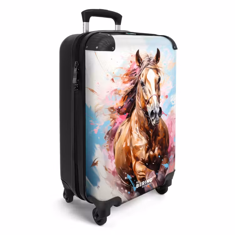 CaseSwap - Cheval au galop sur fond coloré — 2
