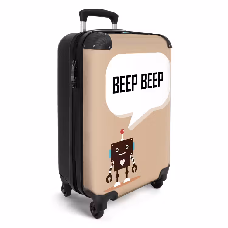 CaseSwap™ - Robot parlant beige — 2