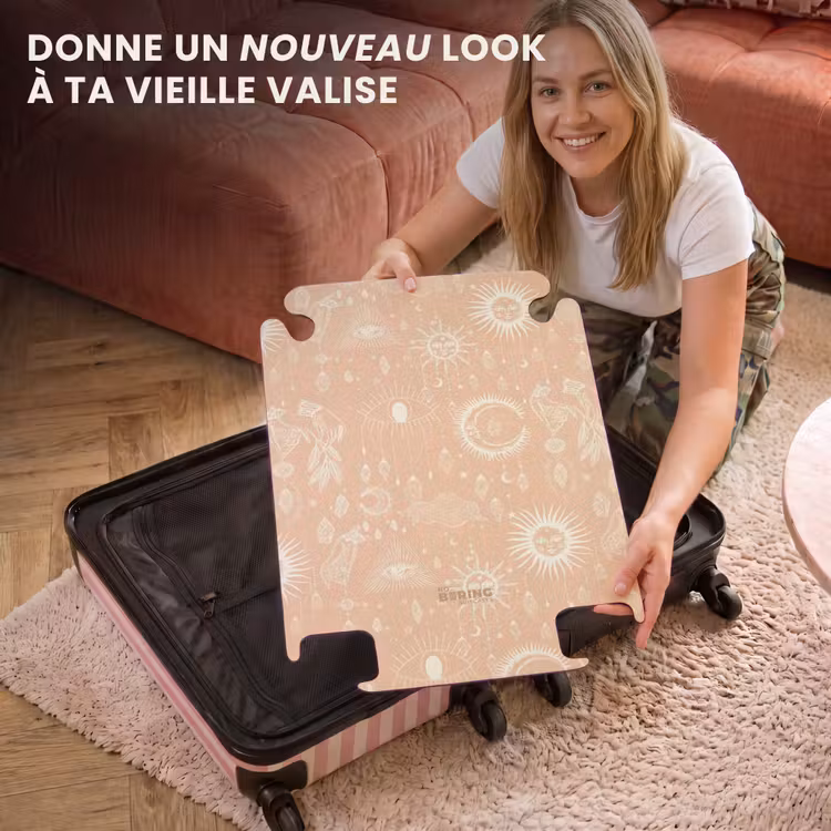 CaseSwap™ - Boho - Motif de ciel orange clair — 3