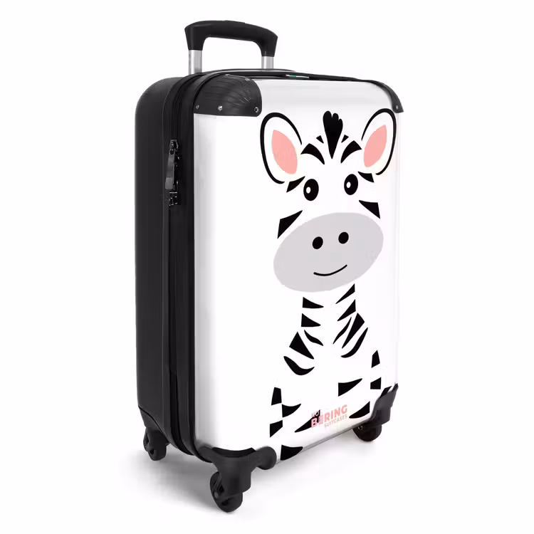 CaseSwap™ - Valise enfant - Zebra — 2