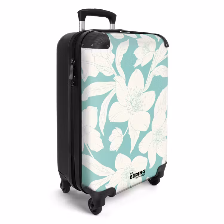CaseSwap™ - Fleurs vintage - Bleu clair — 2