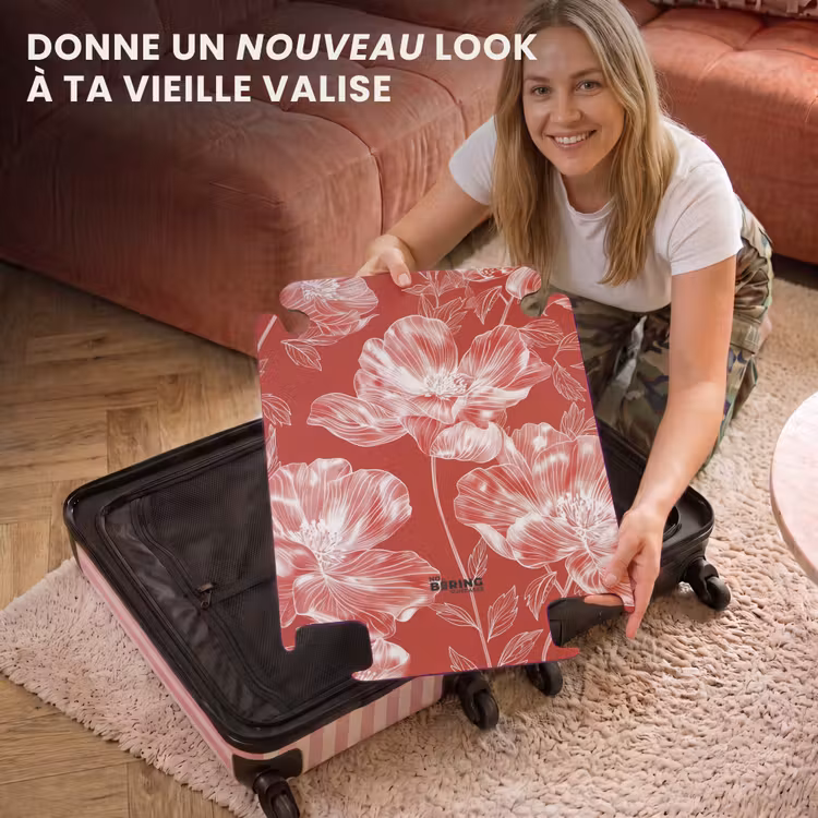 CaseSwap™ - Fleurs vintage - Rouge — 3