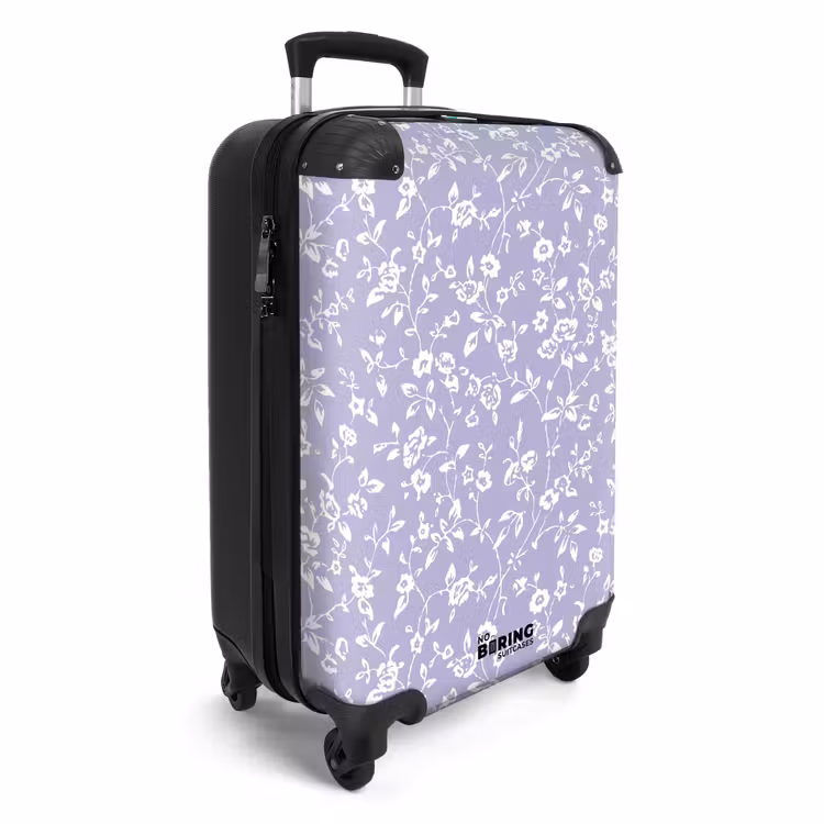 CaseSwap™ - Motif floral vintage - Violet clair — 2