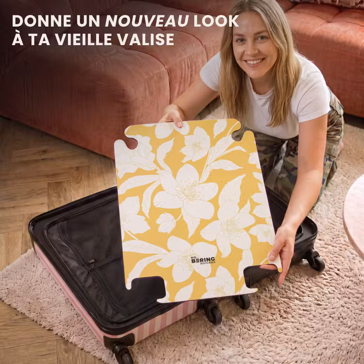CaseSwap - Fleurs vintage - Jaune — 3