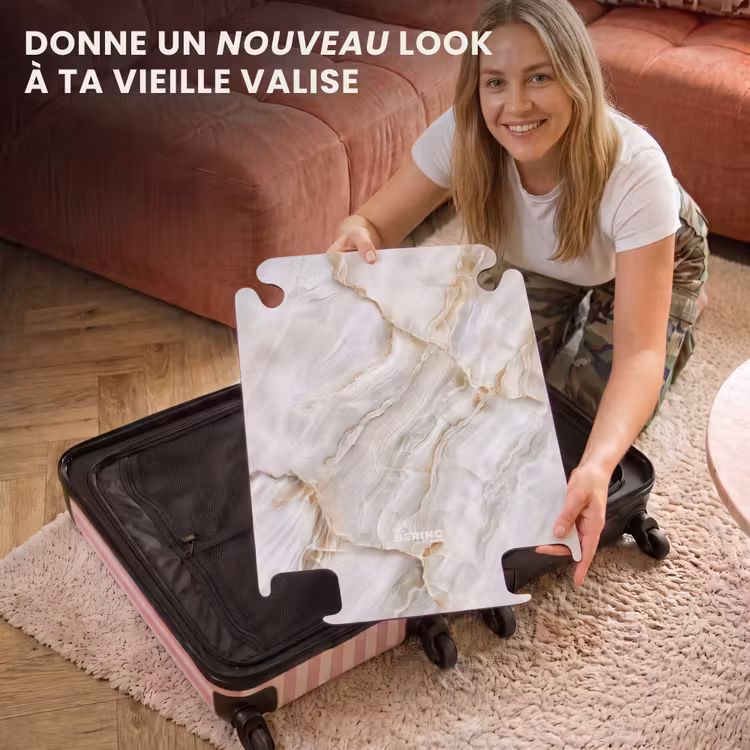 CaseSwap™ - Marbre - Couches de marbre blanc doux — 3