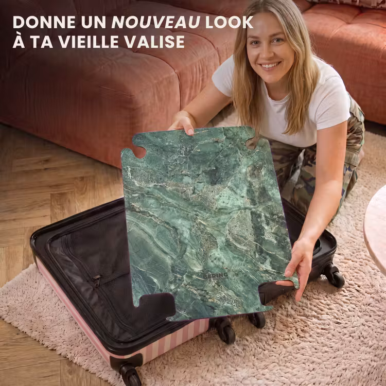 CaseSwap™ - Marbre - Paysage de marbre vert foncé — 3