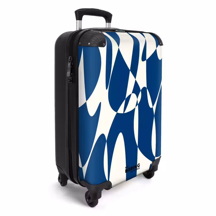 CaseSwap™ - Abstrait - Formes bleues/blanches — 2