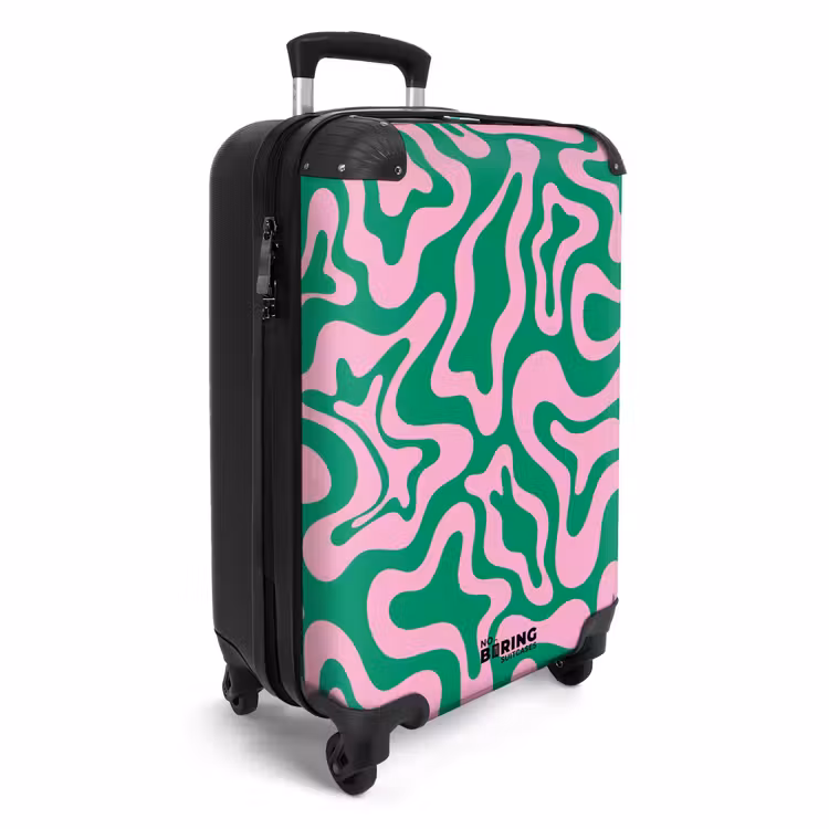 CaseSwap™ - Abstrait - Rose/vert organique — 2
