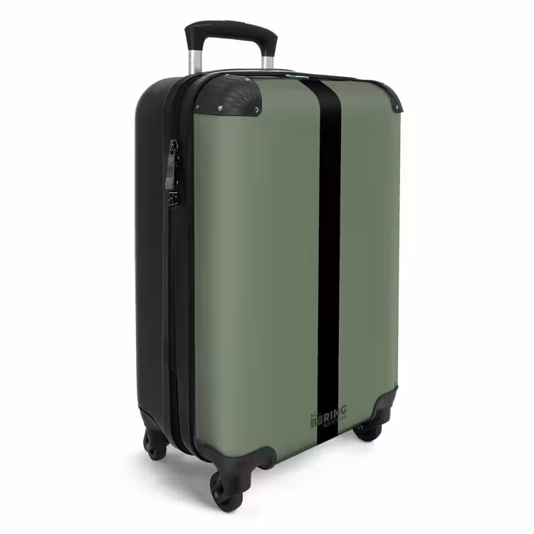 CaseSwap™ - Minimal - Vert grisâtre avec une rayure noire — 2