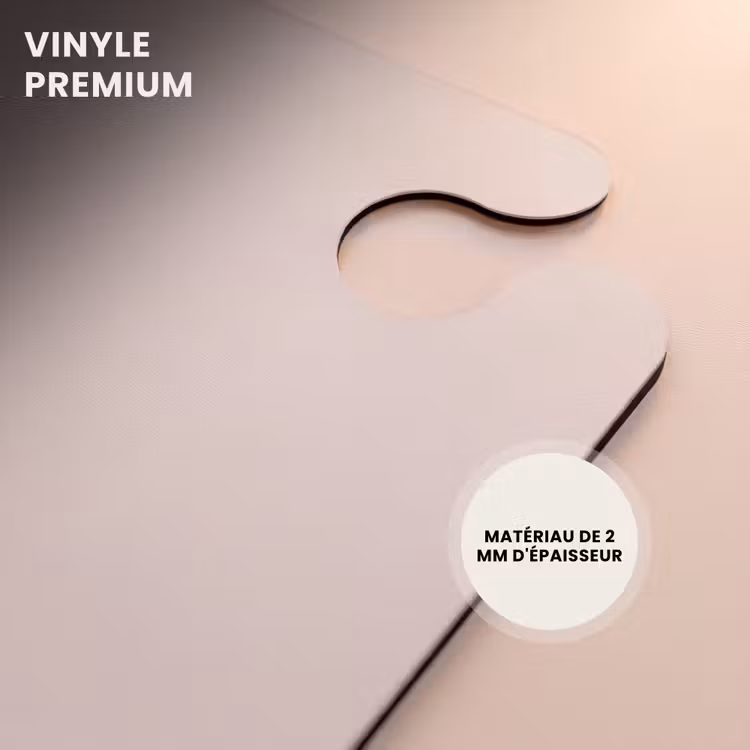 CaseSwap™ - Minimal - Beige avec des vagues dorées — 5