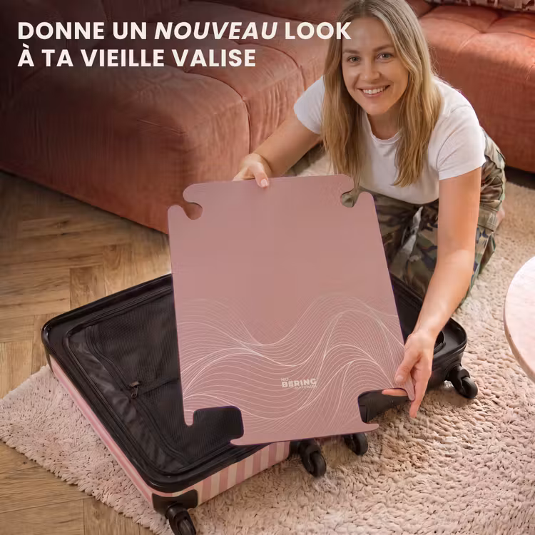 CaseSwap - Minimal - Bois de rose avec vagues — 3