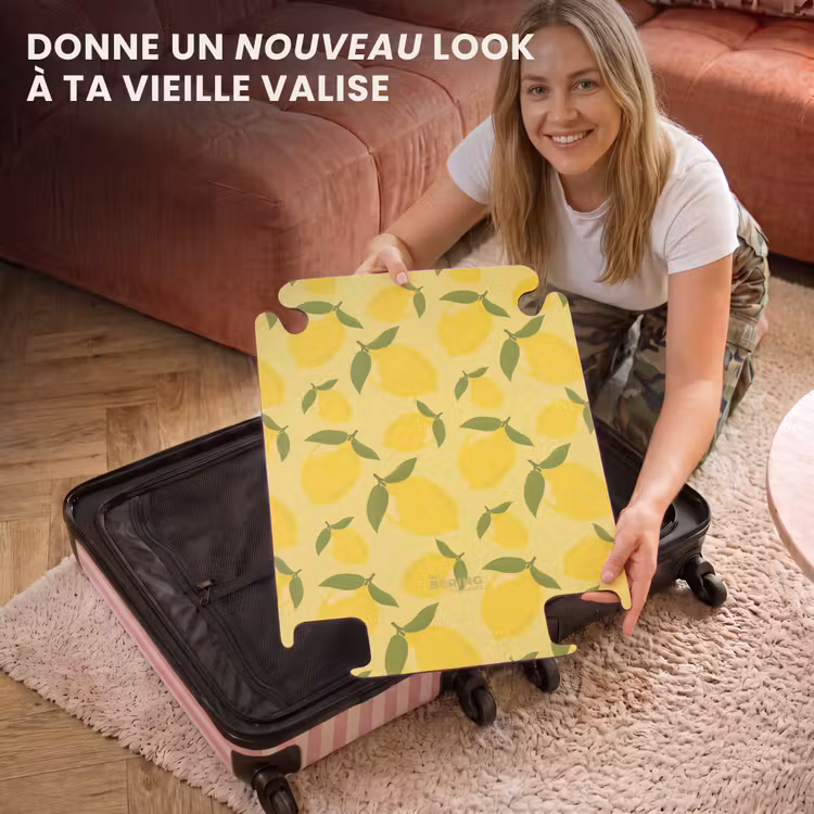 CaseSwap™ - Pastel - Citrons sur fond jaune pastel — 3