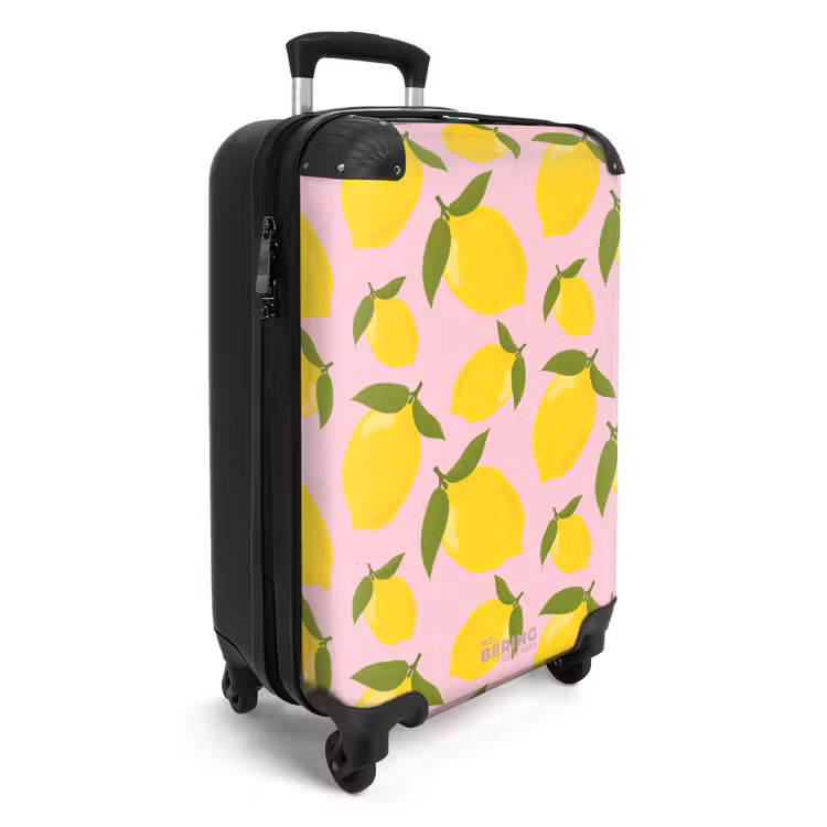 CaseSwap - Pastel - Citrons sur fond rose clair — 2