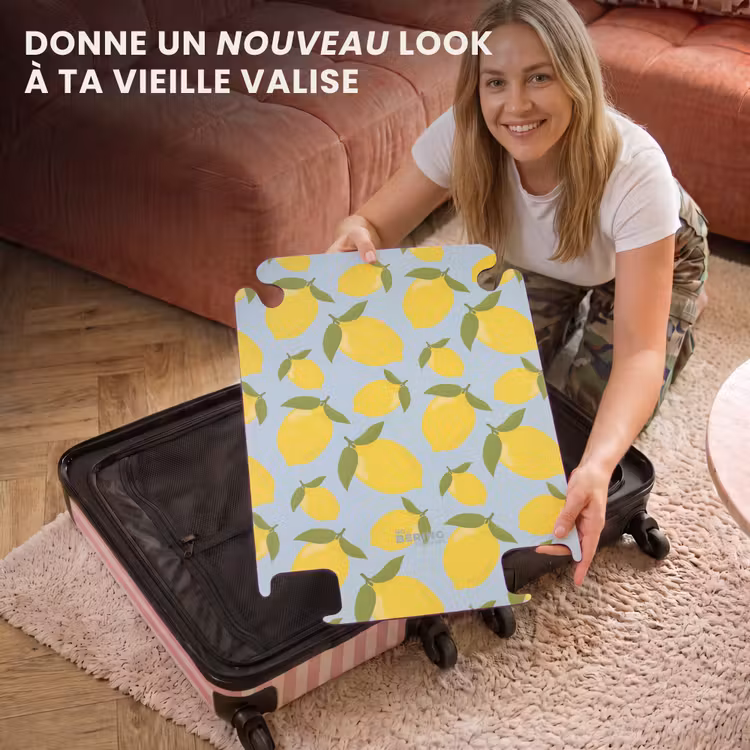 CaseSwap - Pastel - Citrons sur fond bleu ciel clair — 3