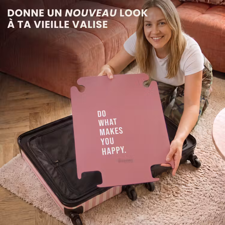 CaseSwap™ - Citations - Faites ce qui vous rend heureux : rouge baies — 3