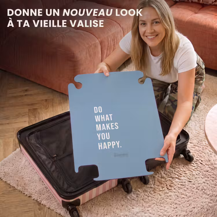CaseSwap - Citations - Faites ce qui vous rend heureux air bleu — 3