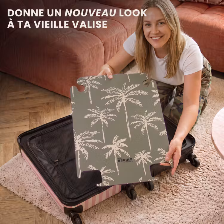 CaseSwap - Motifs - Palmiers sur vert olive — 3