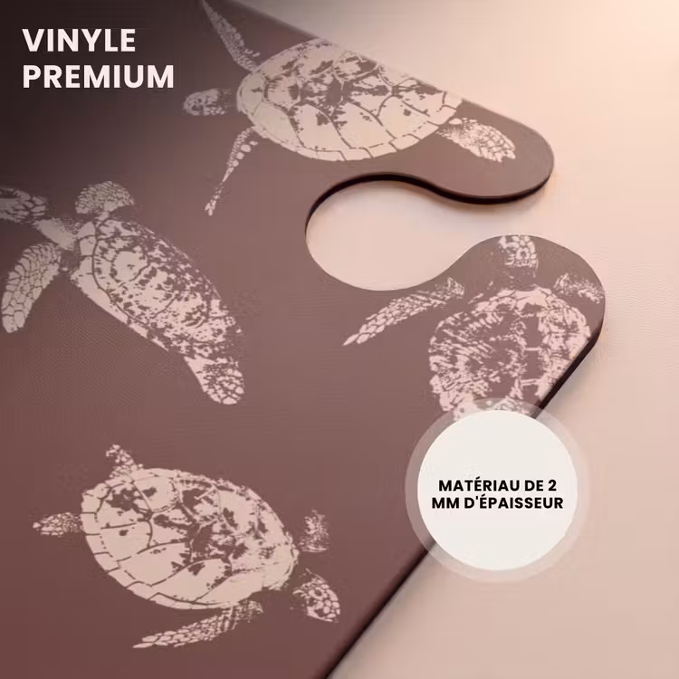 CaseSwap™ - Motifs - Tortues sur fond brun — 5