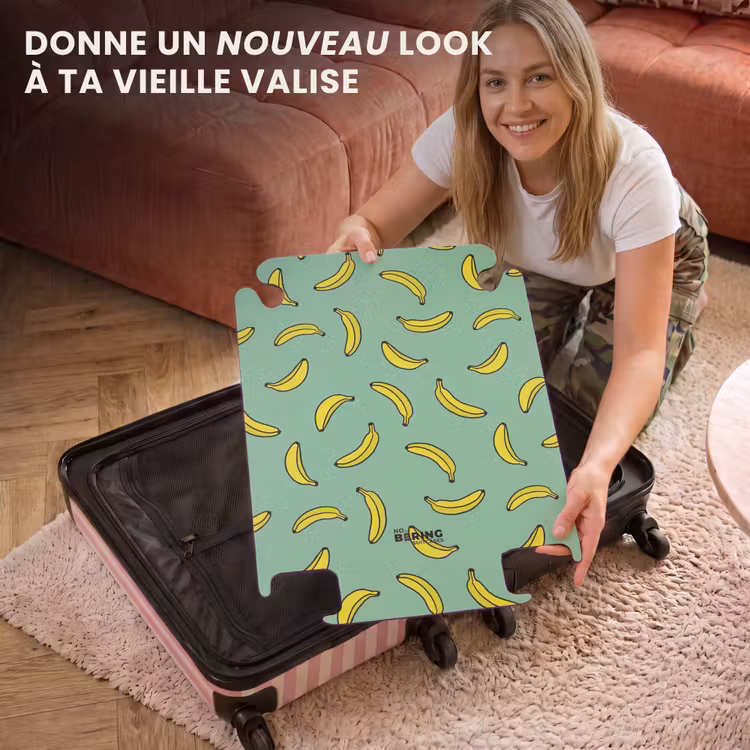 CaseSwap™ - Motifs - Bananes sur vert menthe — 3