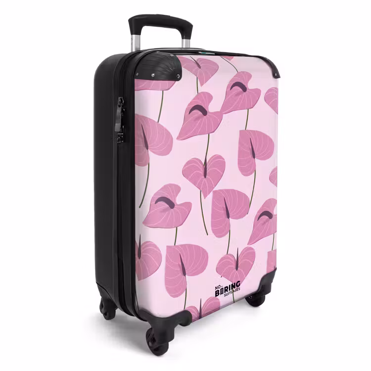 CaseSwap™ - Souvenirs d'été - Motif anthurium rose — 2