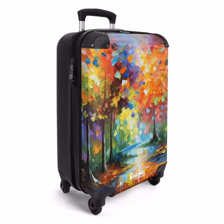 CaseSwap - Forêt - Nature - Peinture à l'huile - Arc-en-ciel — 2